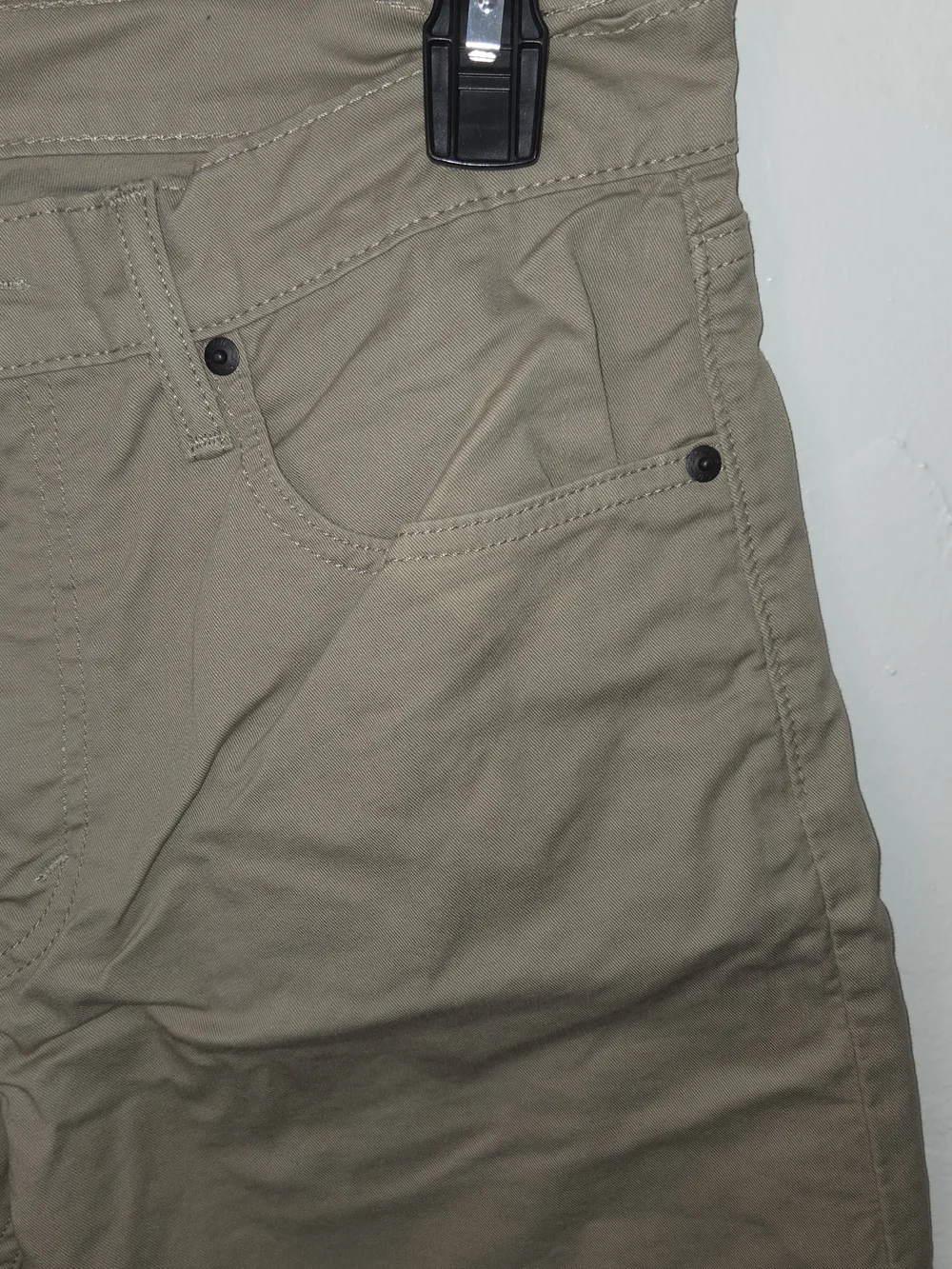 Classic Levi's Khaki Straight-Leg Pants